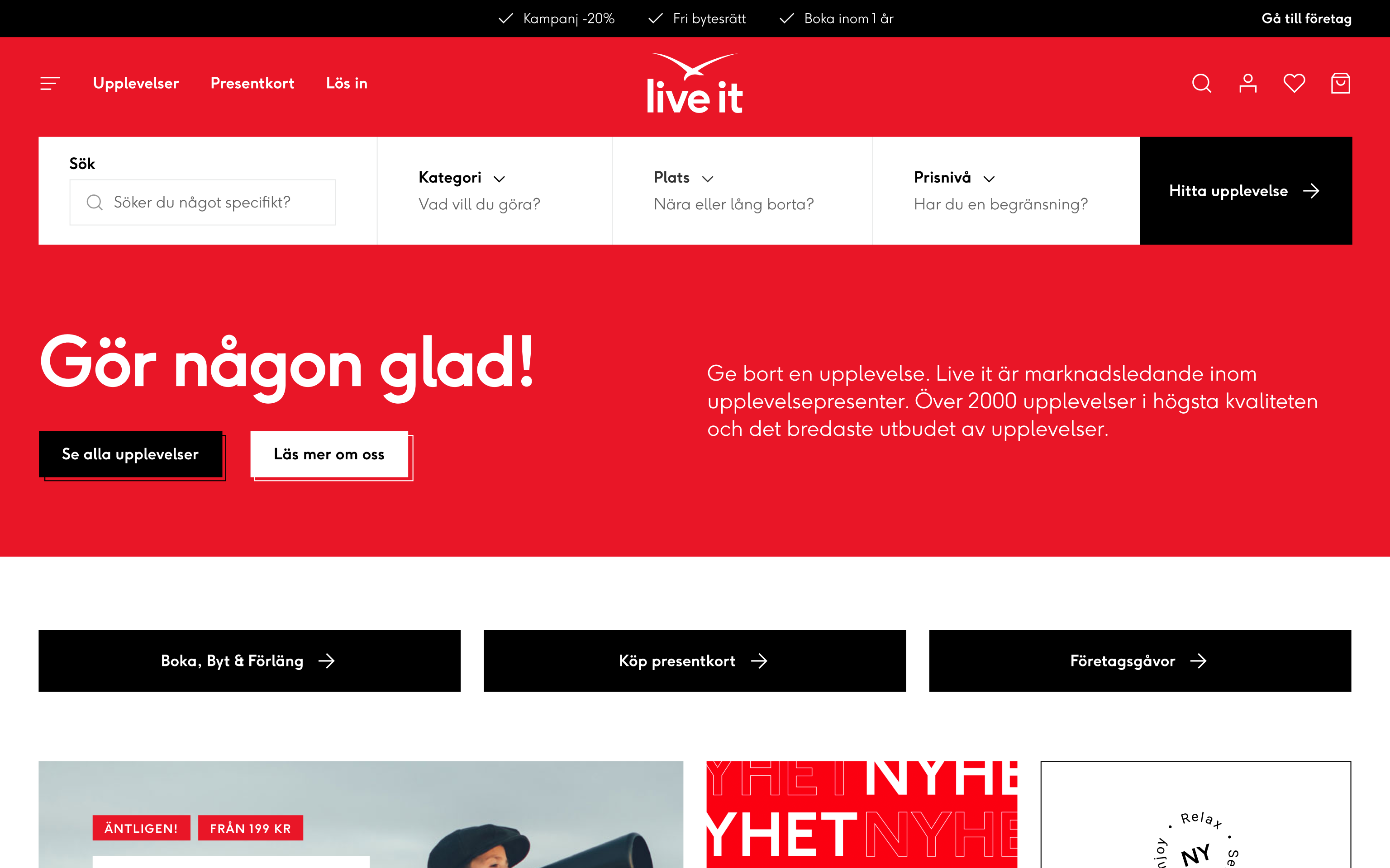 Live it desktop view