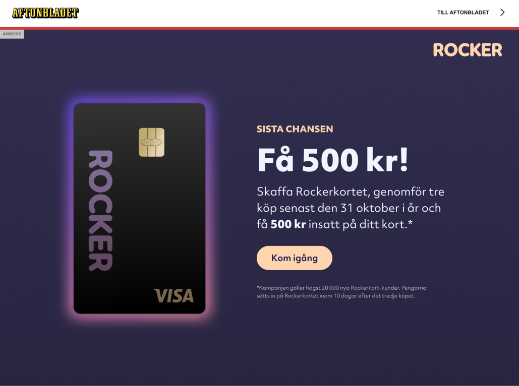 Rocker iPad marketing
